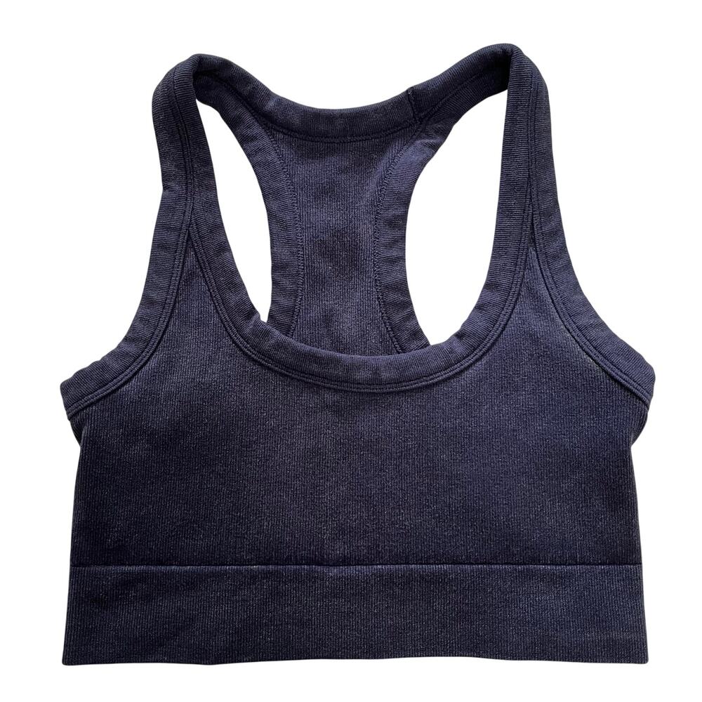 Free People Movement Go To Sports Bra - M / L - Washed Navy